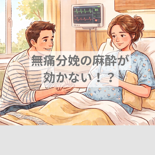 無痛分娩の麻酔が効かないのはなぜ？原因・確率・リカバリー処置をわかりやすく解説